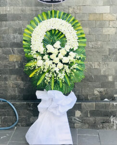 Dịch vụ Hoa chia Buồn Tại Chợ Thành Triệu Châu Thành